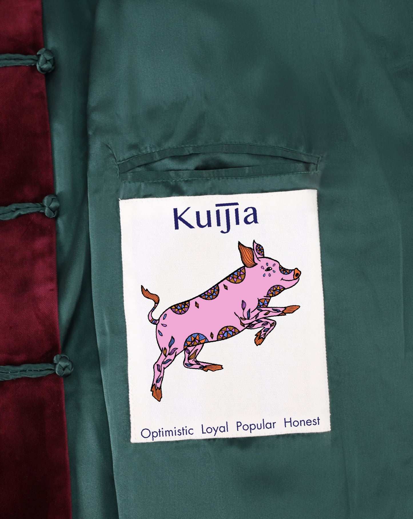 The Male Zodiac Jacket Ruby
