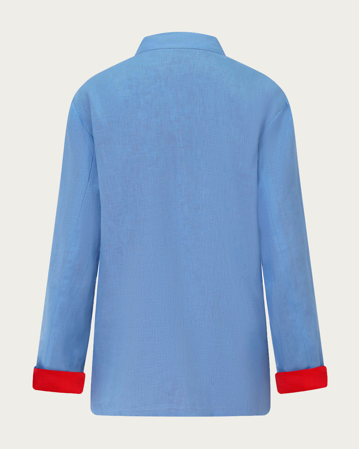 Tai Tam Jacket – Coral / Blue