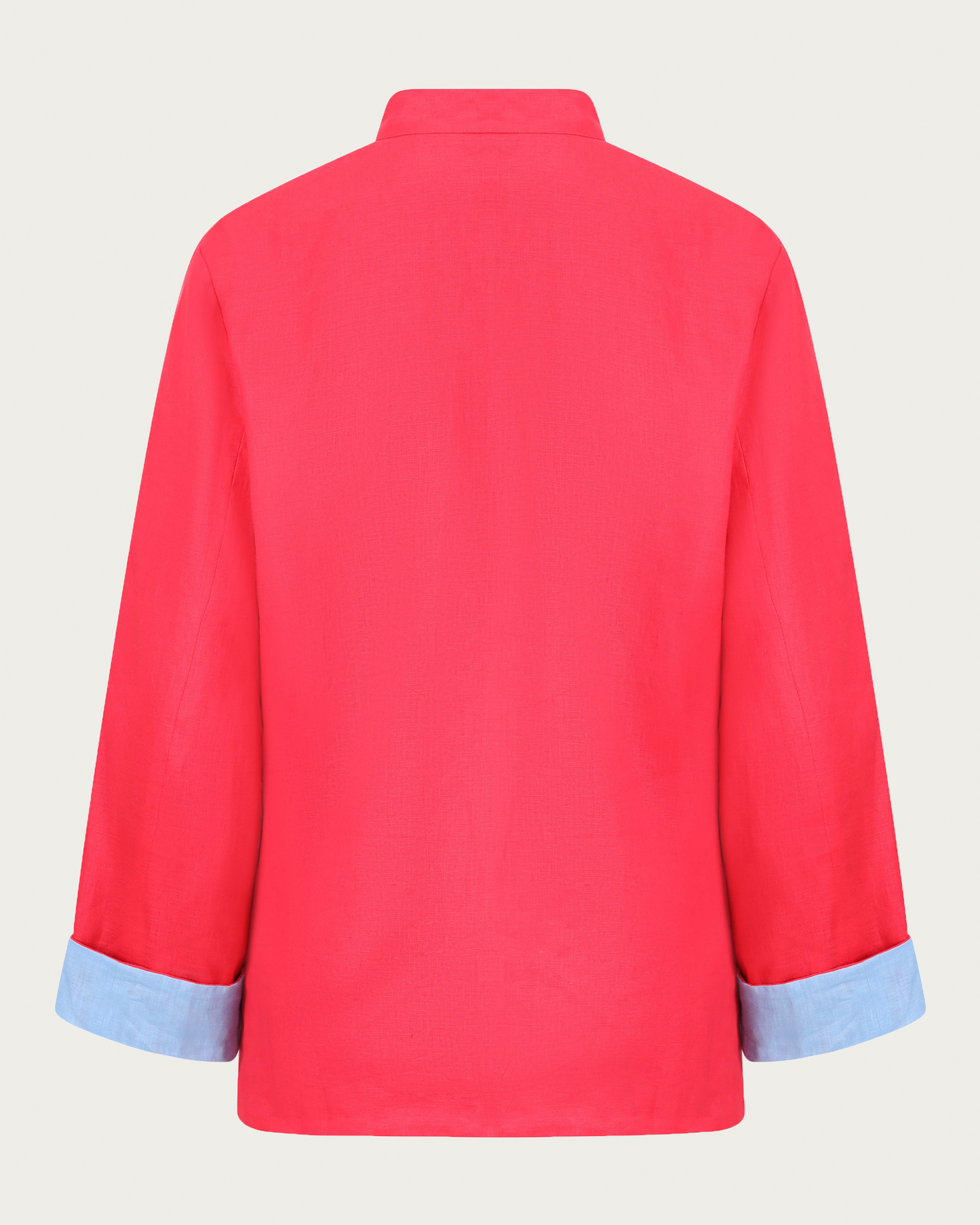 Tai Tam Jacket – Coral / Blue
