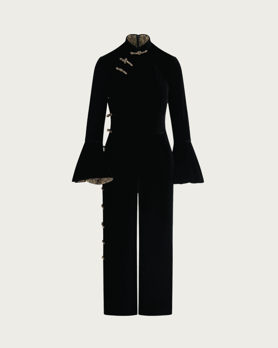 Highrise Jumpsuit - Velvet