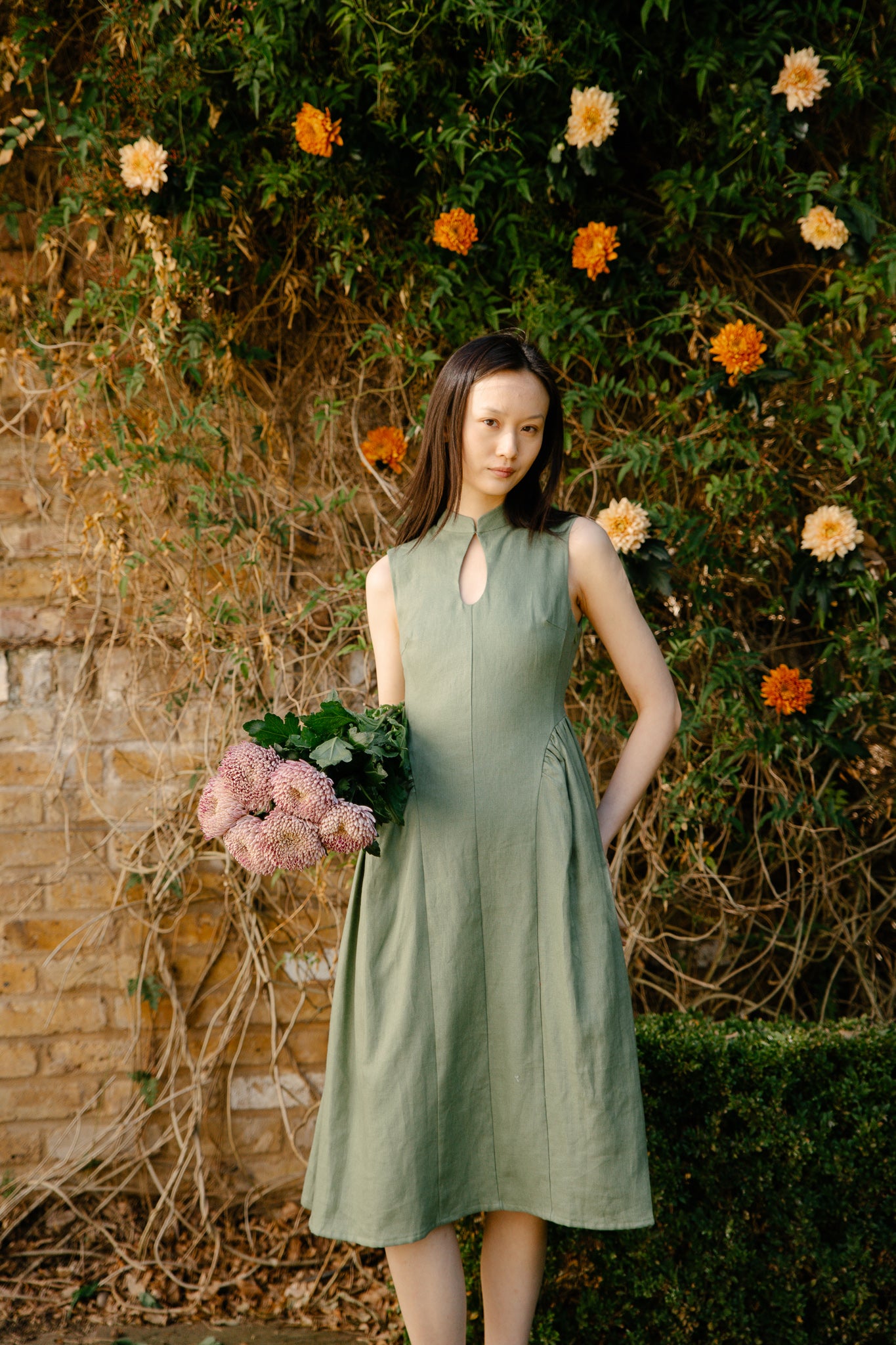 Green Odelia Dress