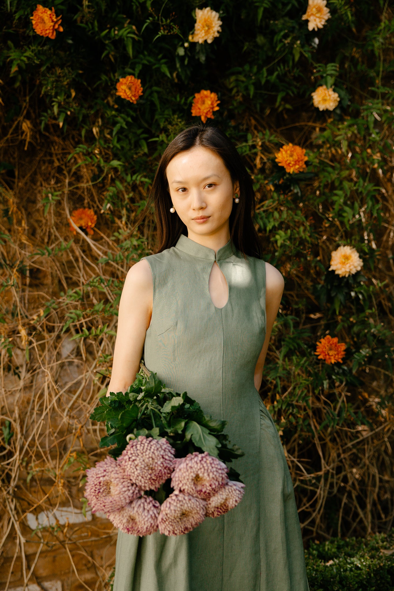 Green Odelia Dress