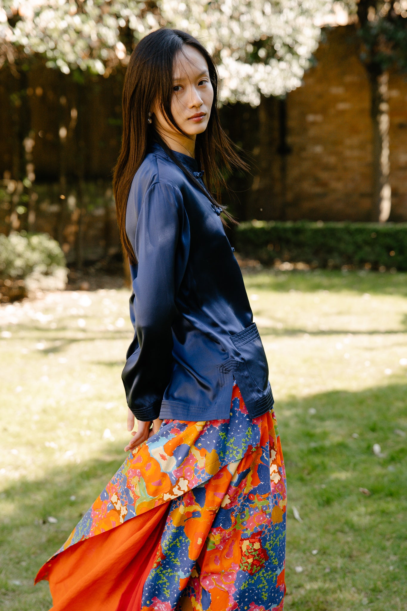 Pedder Blouse - Midnight
