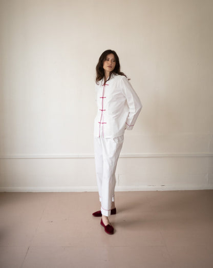 Jo San PJs – White