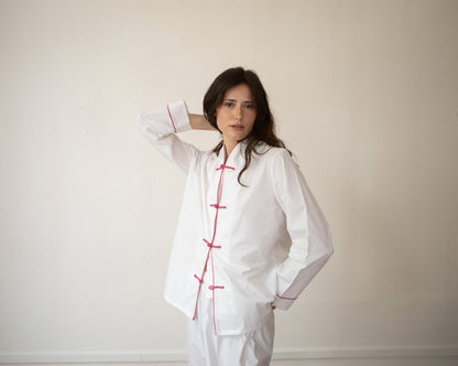 Jo San PJs – White