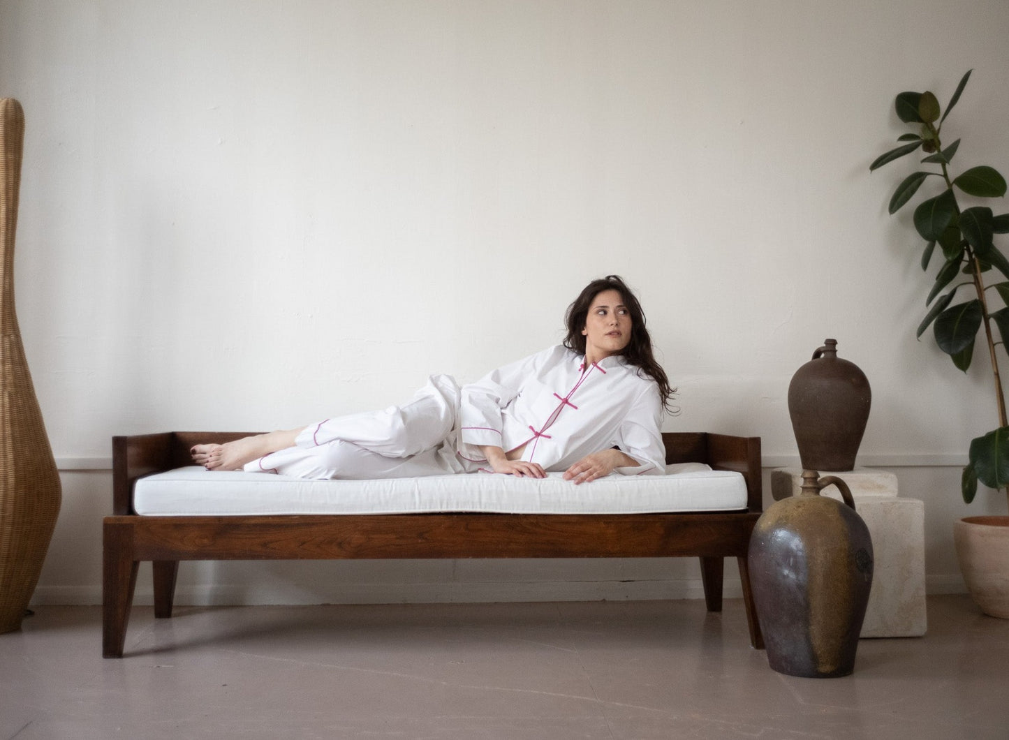 Jo San PJs – White