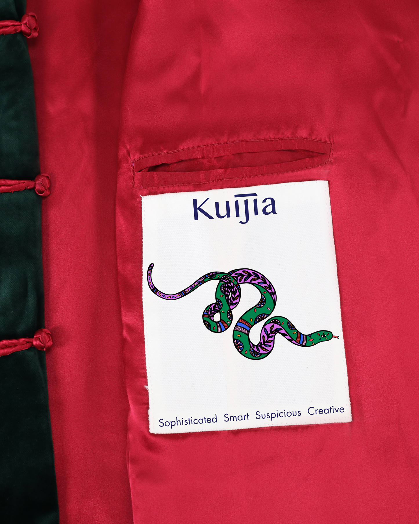 The Male Zodiac Jacket Emerald