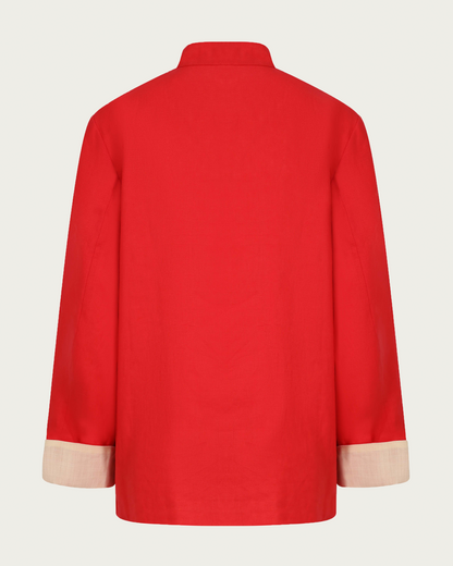 Tai Tam Jacket – Red/Yellow