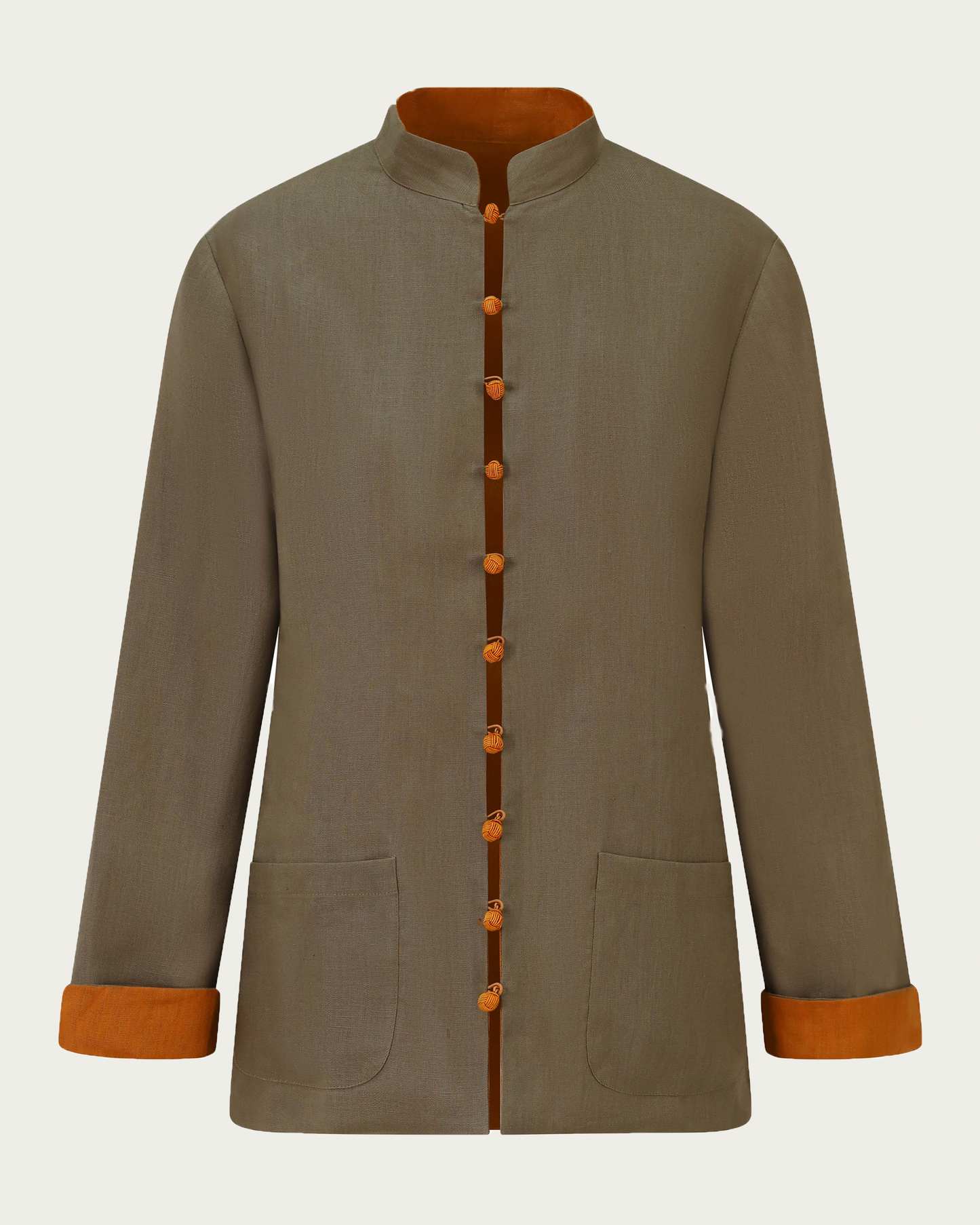 Tai Tam Jacket – Brown / Orange
