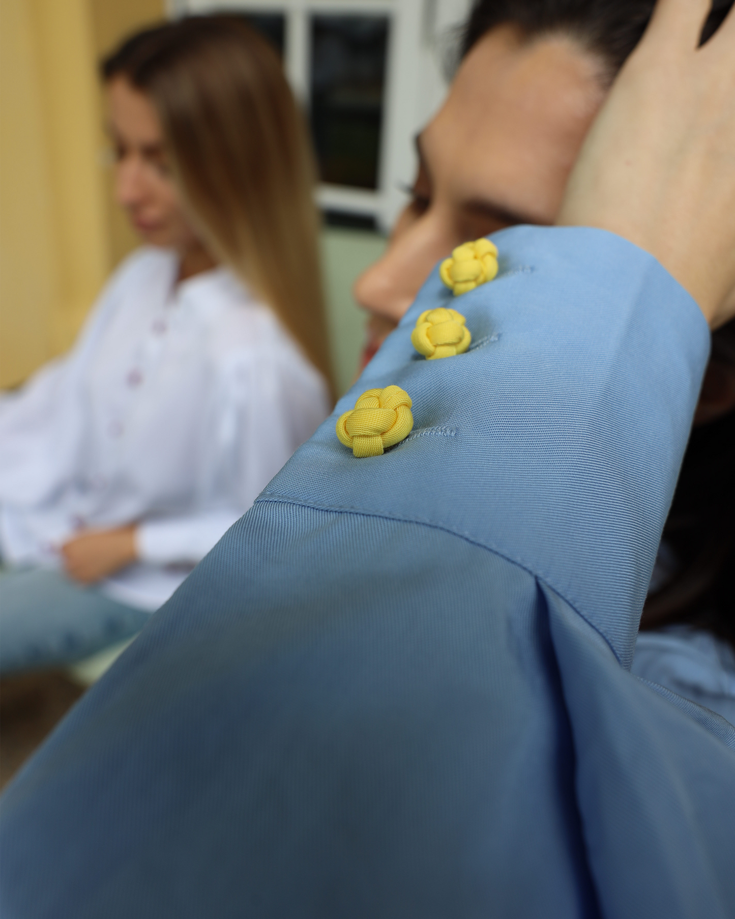Bei Lei Blouse – Blue