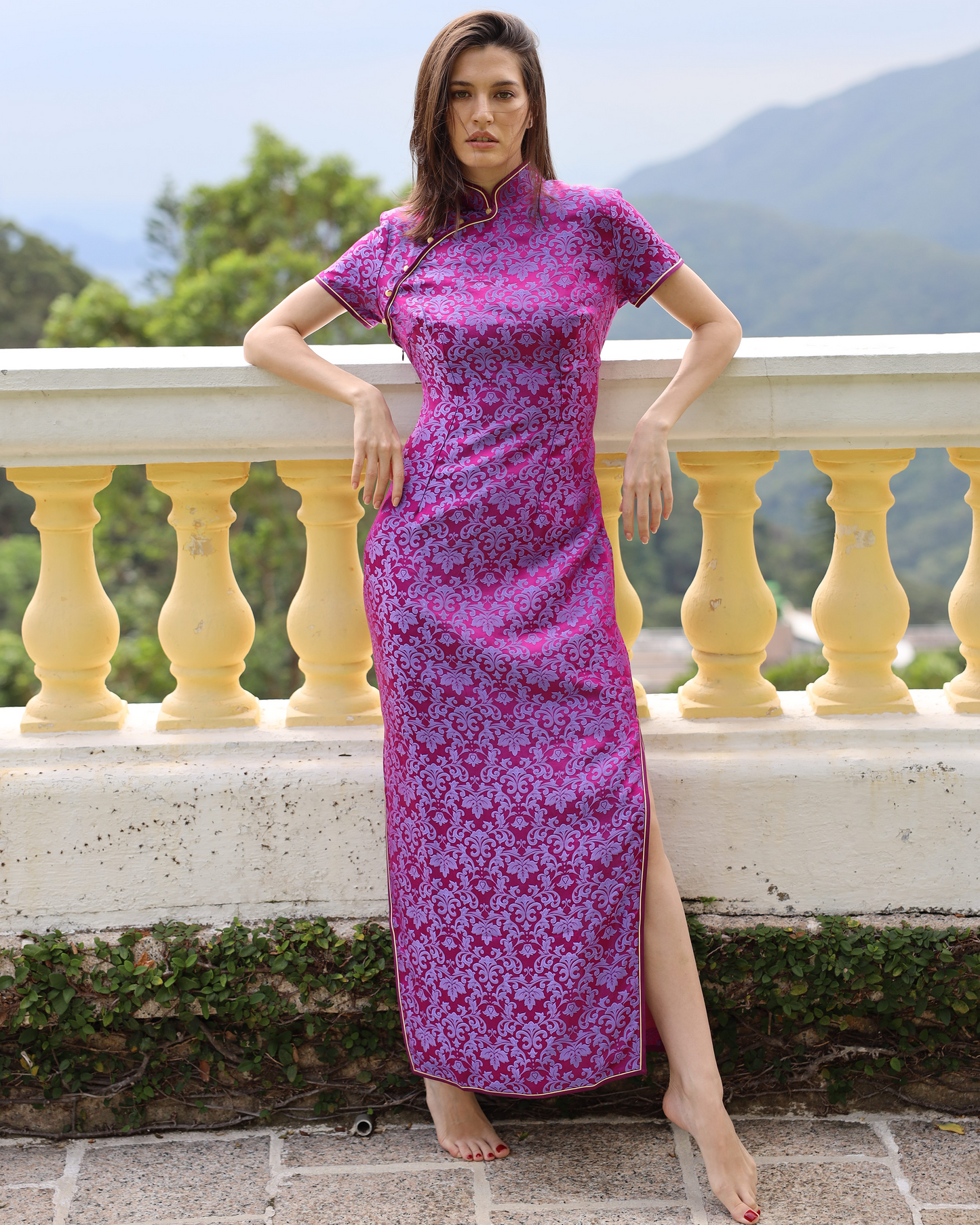 Cheongsam Desire –  Purple