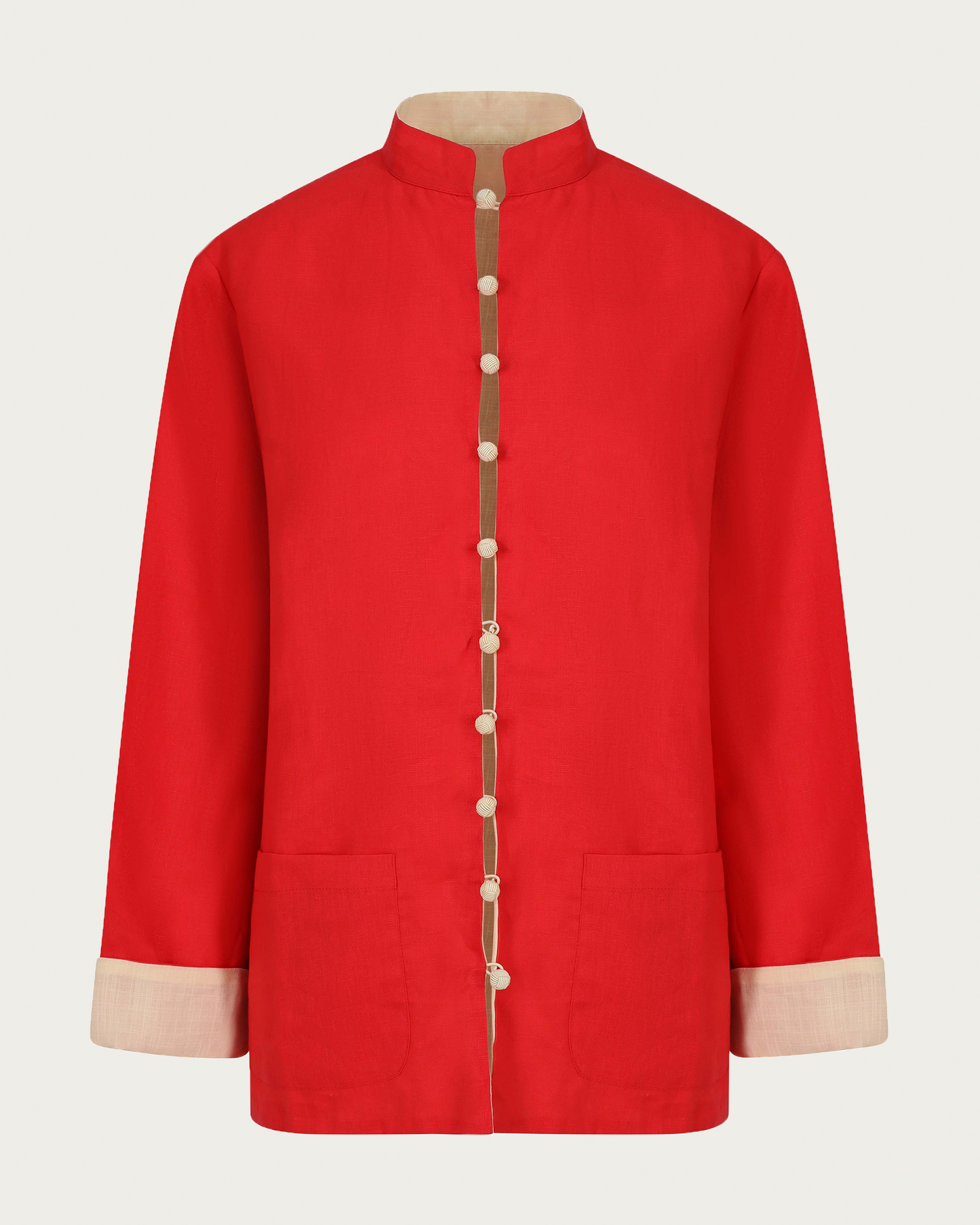Tai Tam Jacket – Red/Yellow