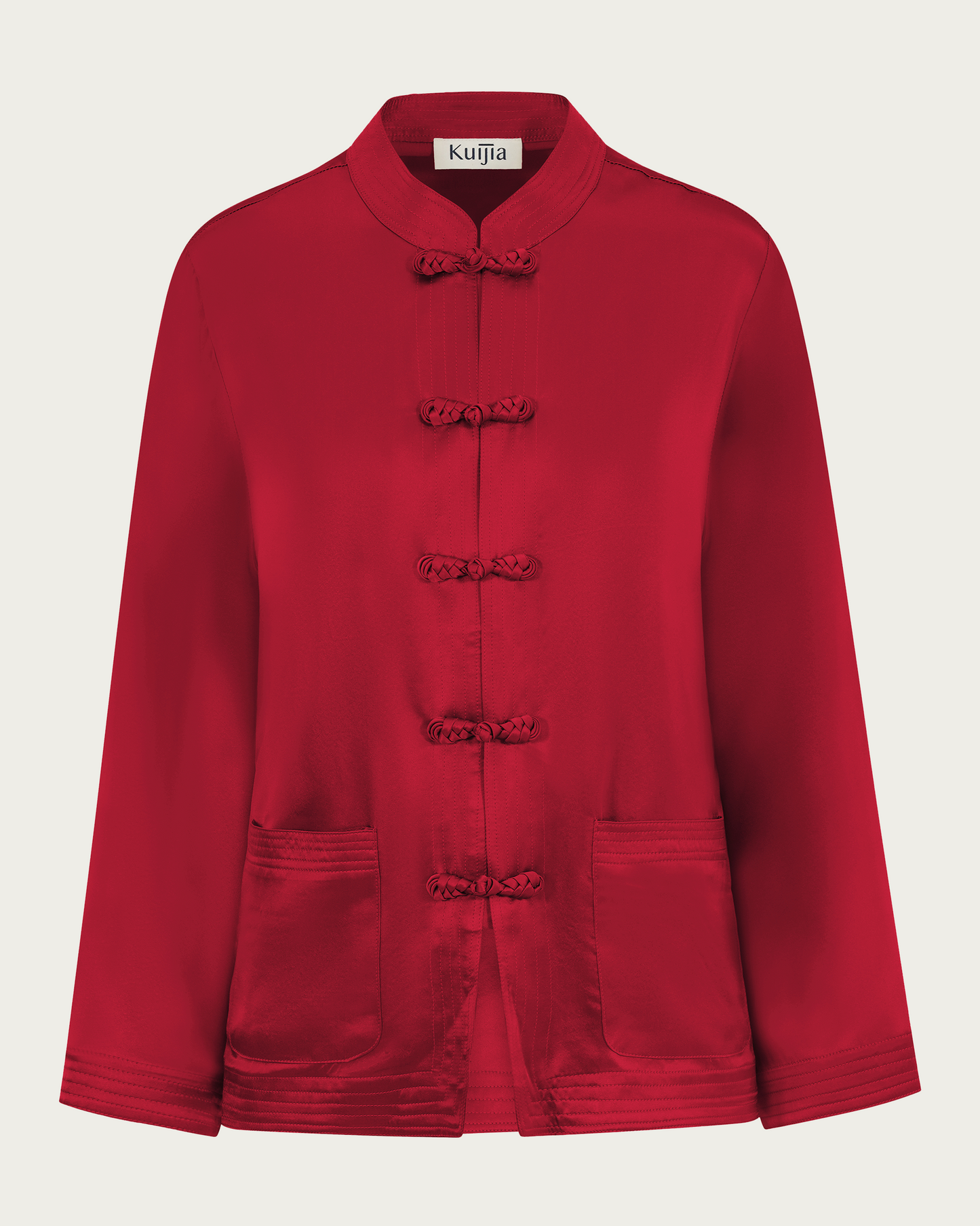 Pedder Blouse - Cherry